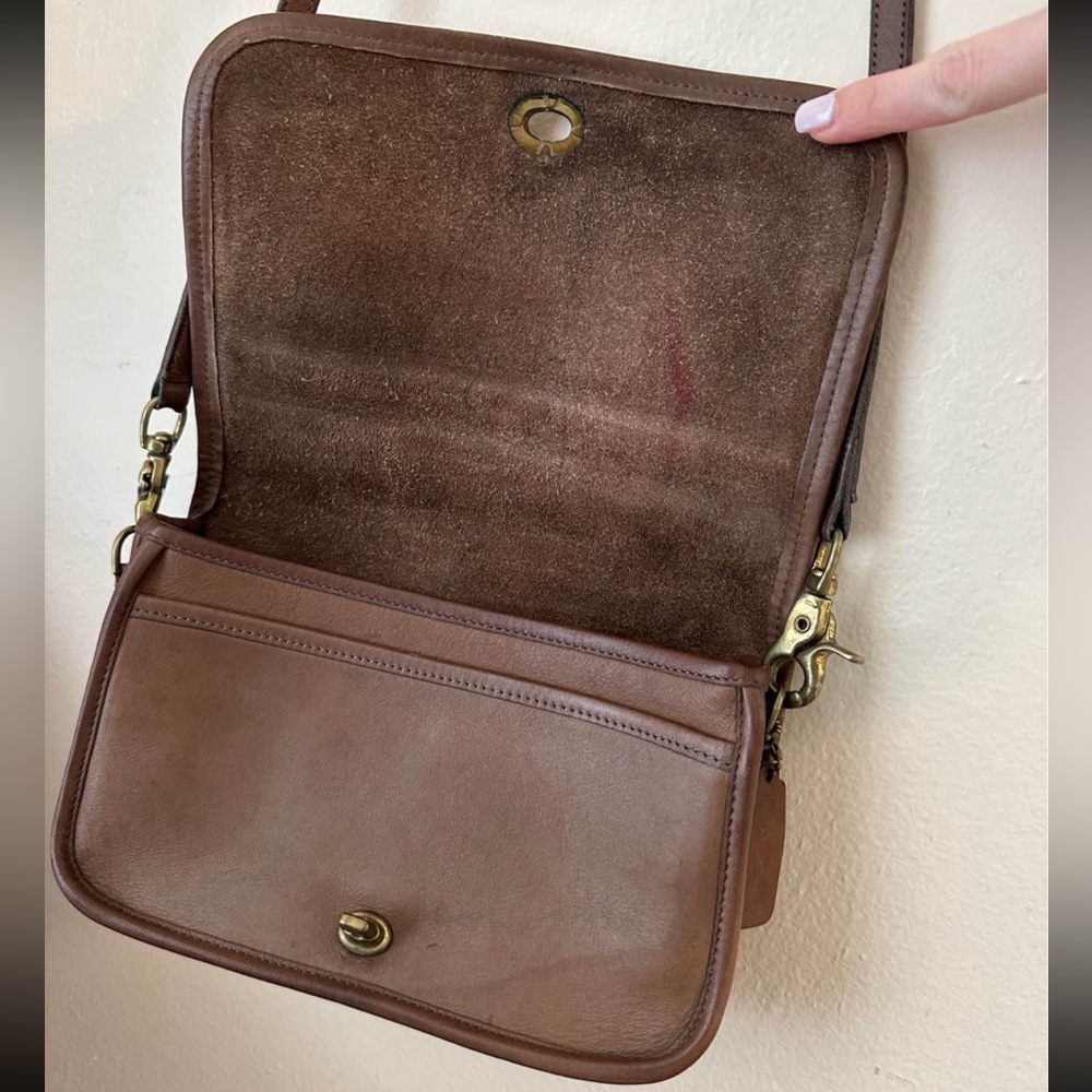 Vintage Coach pocket purse